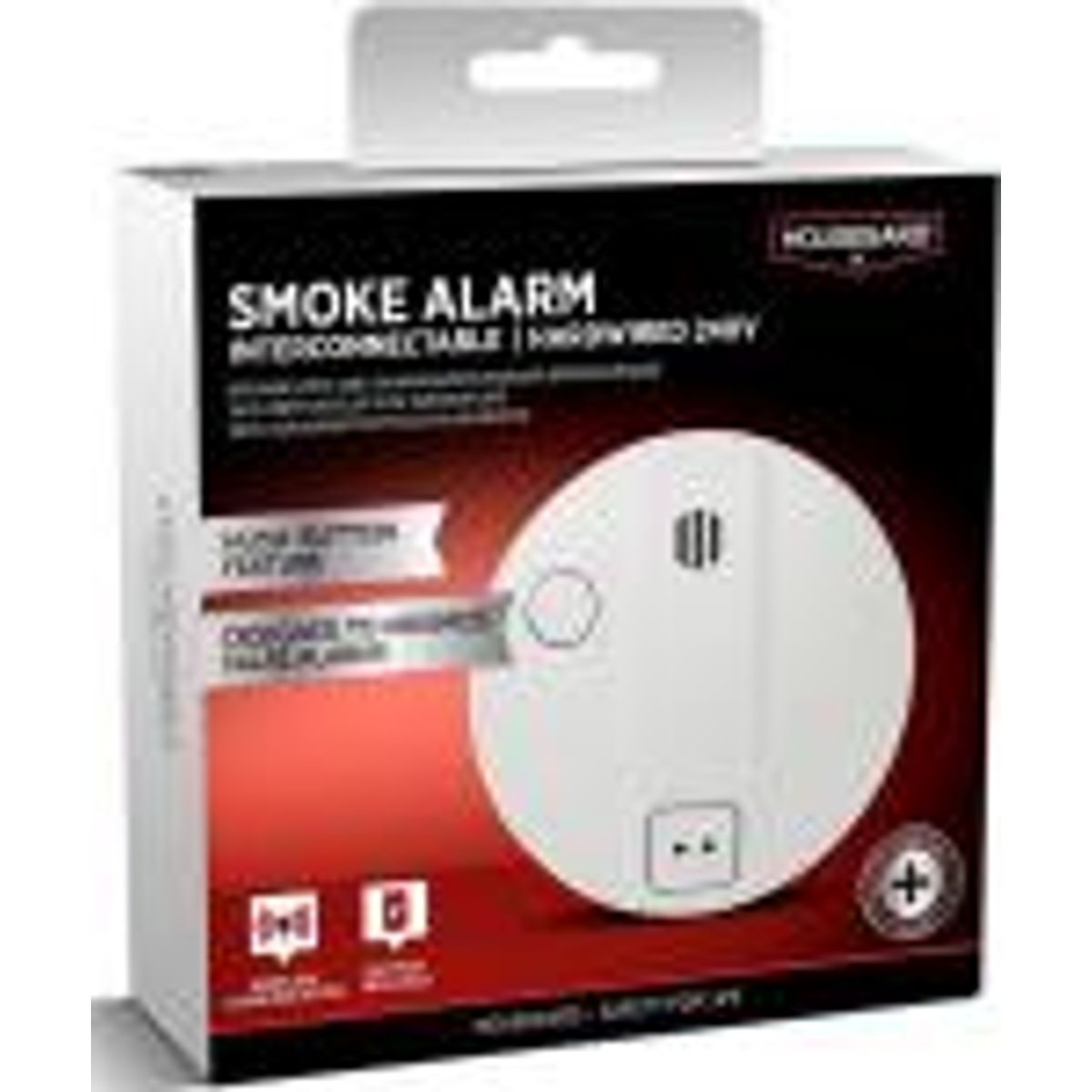 Housegard SA411S røgalarm 230v m/9v batteribackup f/sammenkobling op til 38 stk,