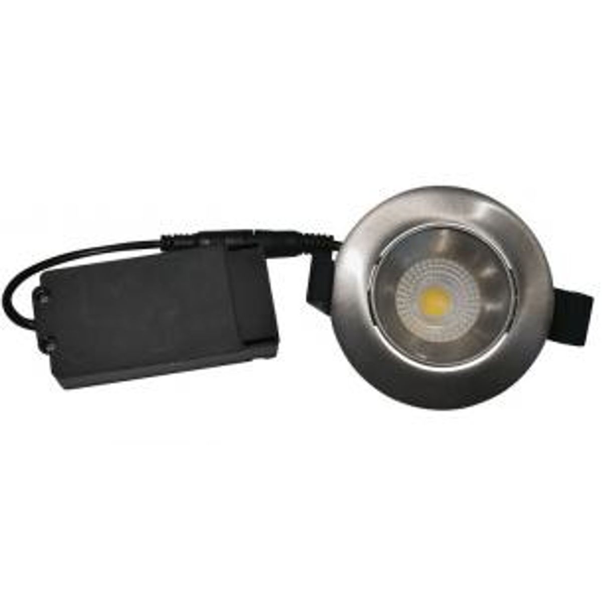 Nordtronic - Velia Low Profile LED 5W 4000K (340 lumen) Cri>95, ø85mm, børstet alu