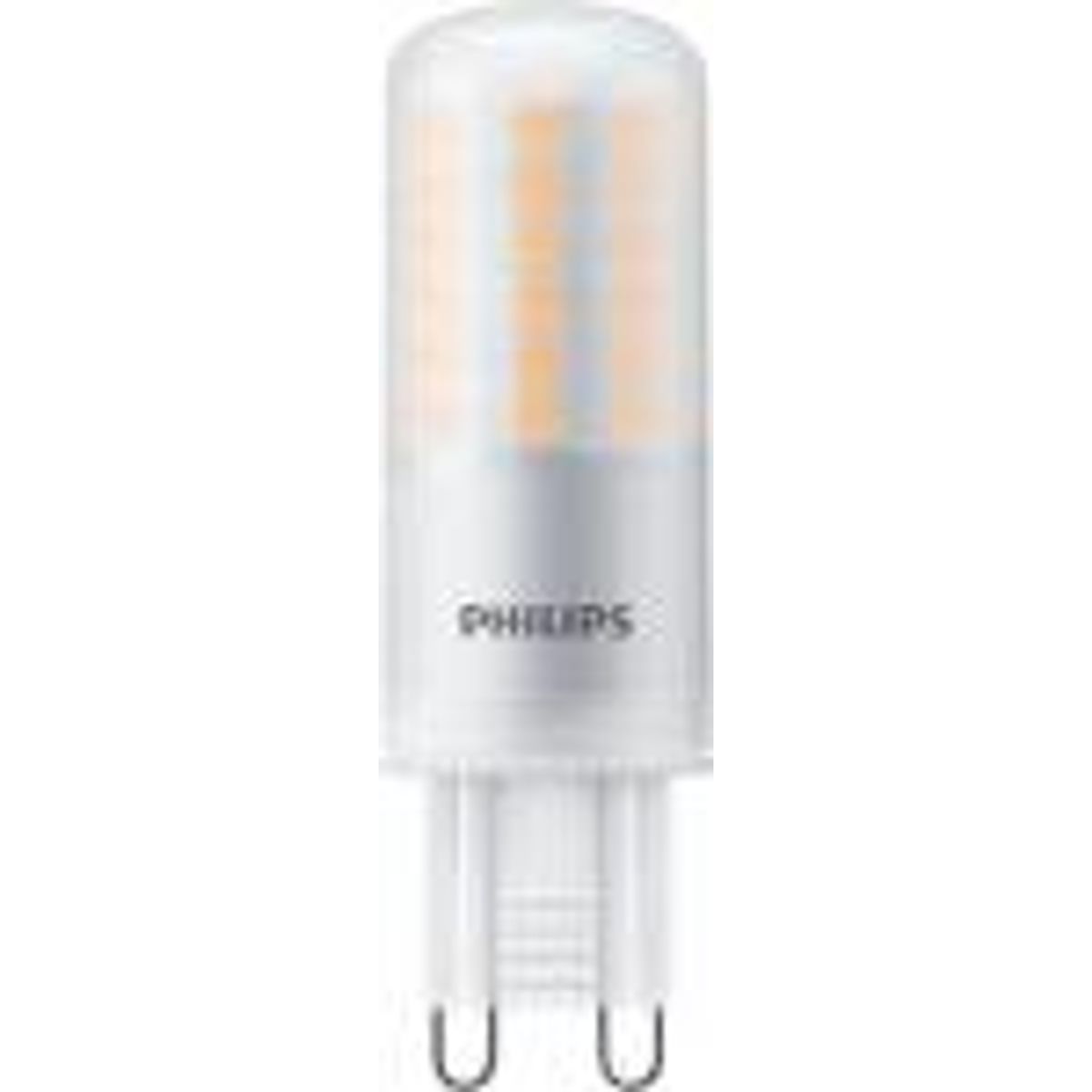 Philips LED CorePro LEDcapsule G9 4,8w/827 (570 lumen) Ra80 (LxØ: 60x19mm), ikke dæmpbar (=60w)