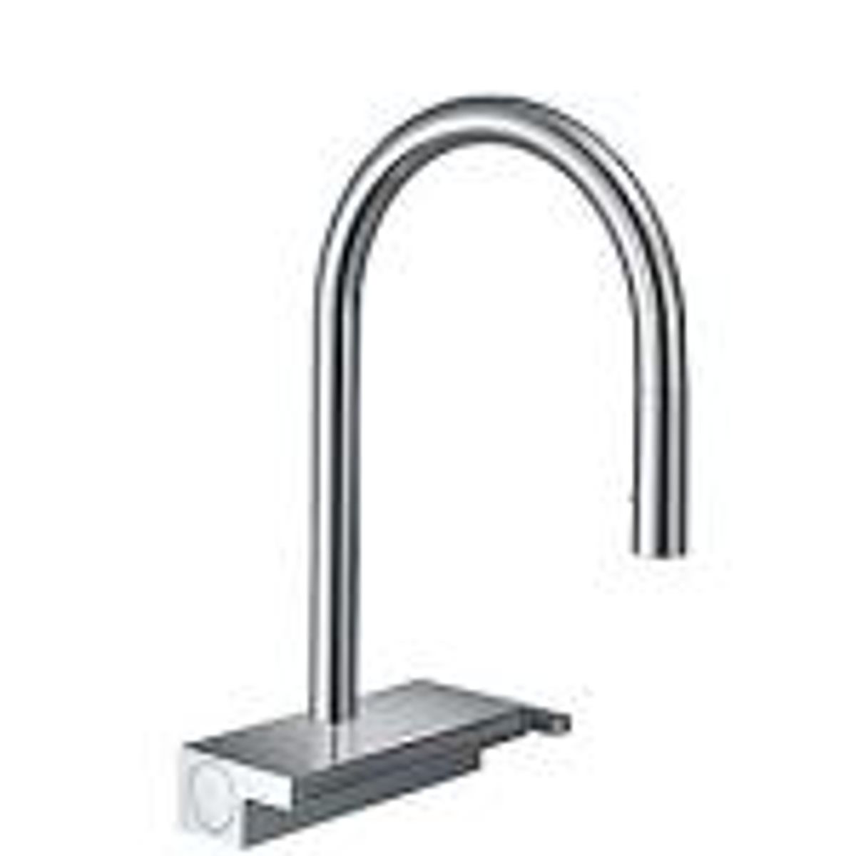 hansgrohe Aquna Select M81 køkkenarmatur 220mm tud med udtræksbruser, krom