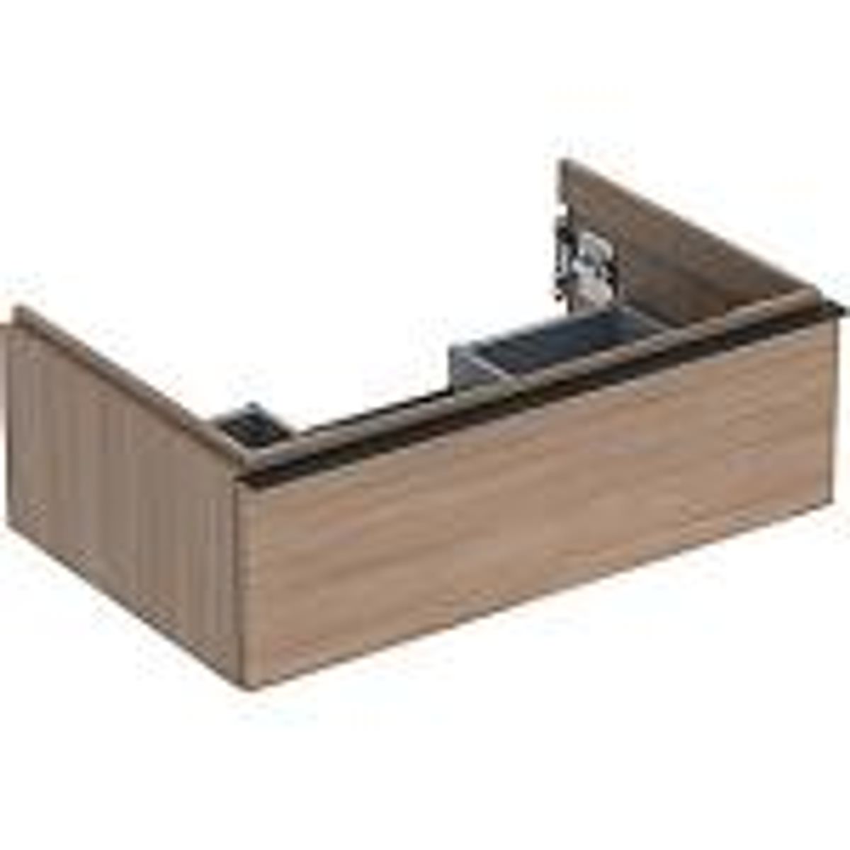 Geberit Icon vaskeskab 740x476x247mm 1skuffe eg natur