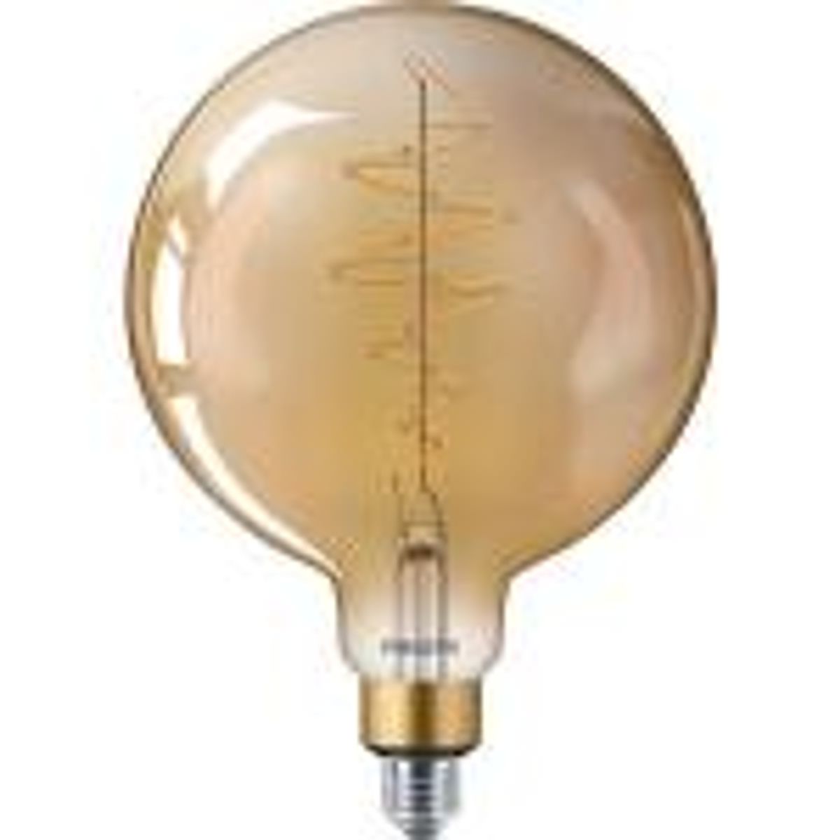 Philips LED Globepære Giant G200, 6,5W, E27, Guld, (470 lumen), dæmpbar (=40w)