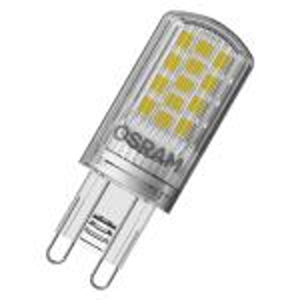 Osram G9 led 5 pak 430 lumen 4,2w/827 = 37w - ikke dæmpbar