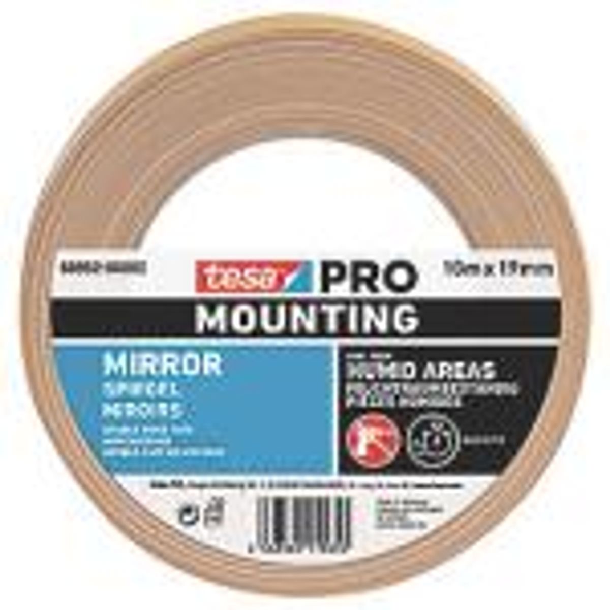 tesa monteringstape 5mx19mm PRO 66952, dobbeltklæbende spejltape