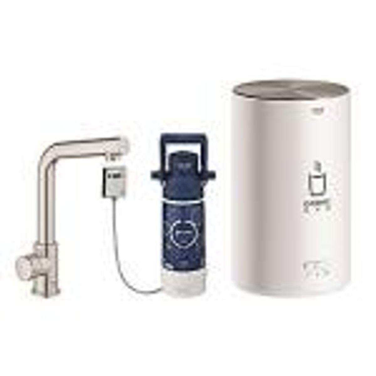 GROHE Red II etgrebsbatteri 153mm tud t/kogende Supersteel