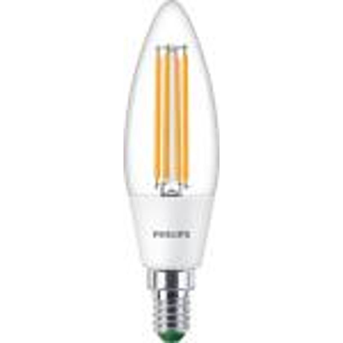 Philips master ultra efficient led kerte 2,3w (40w) e14 b35 830 klar