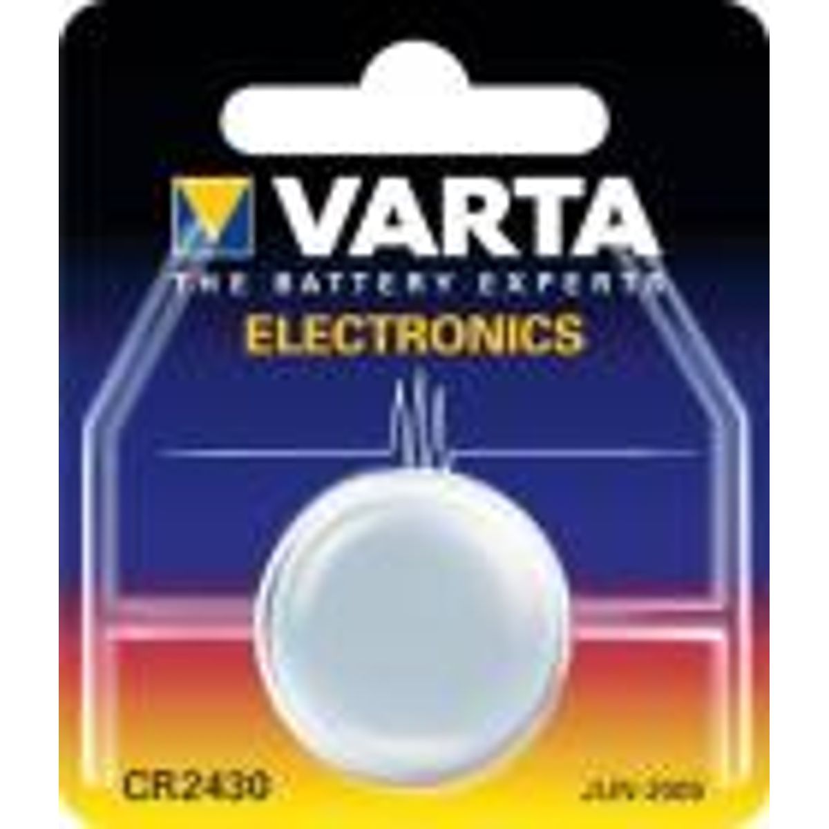 Varta Batteri Cr2430 3,0v 280mah