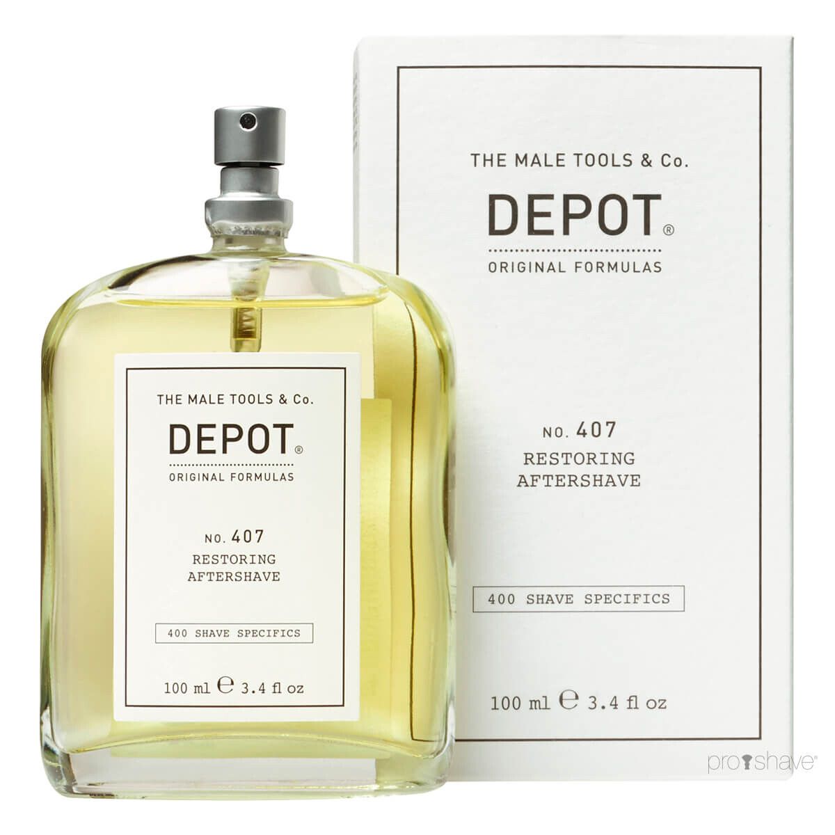 Depot Restoring Aftershave, No. 407, 100 ml.