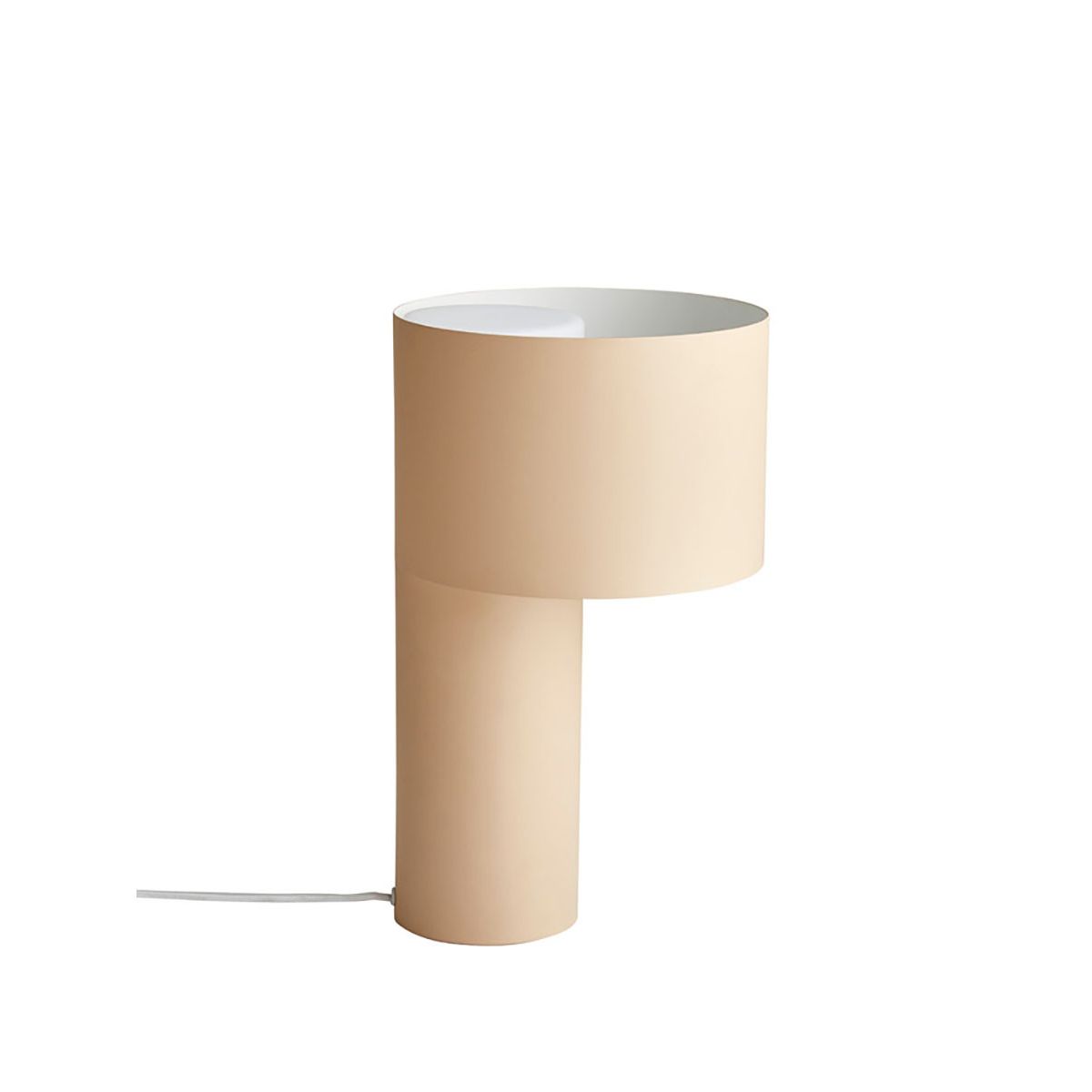 Tangent Table Lamp fra Woud (Desert sand)