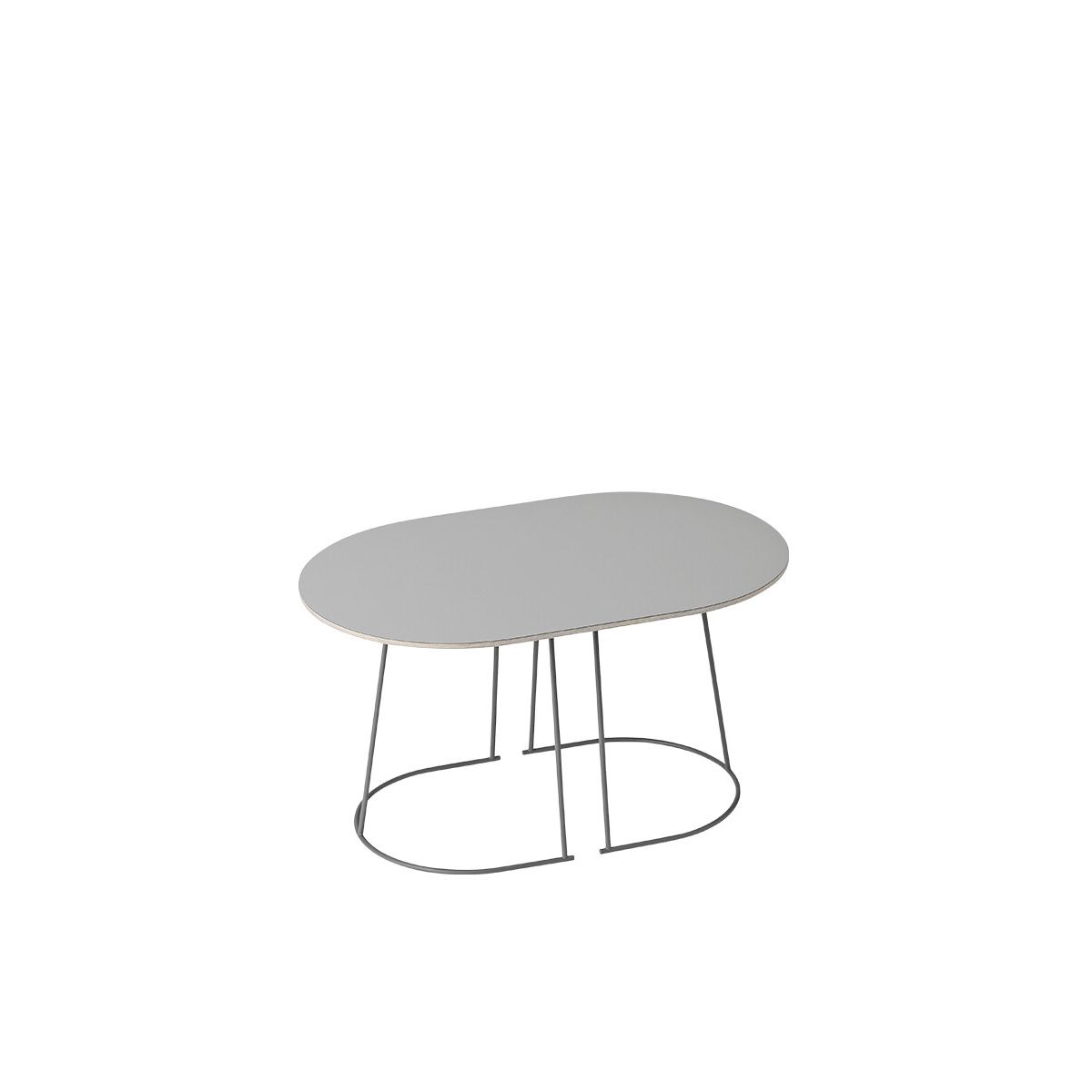 Airy Coffee Table, small fra Muuto (Grey)