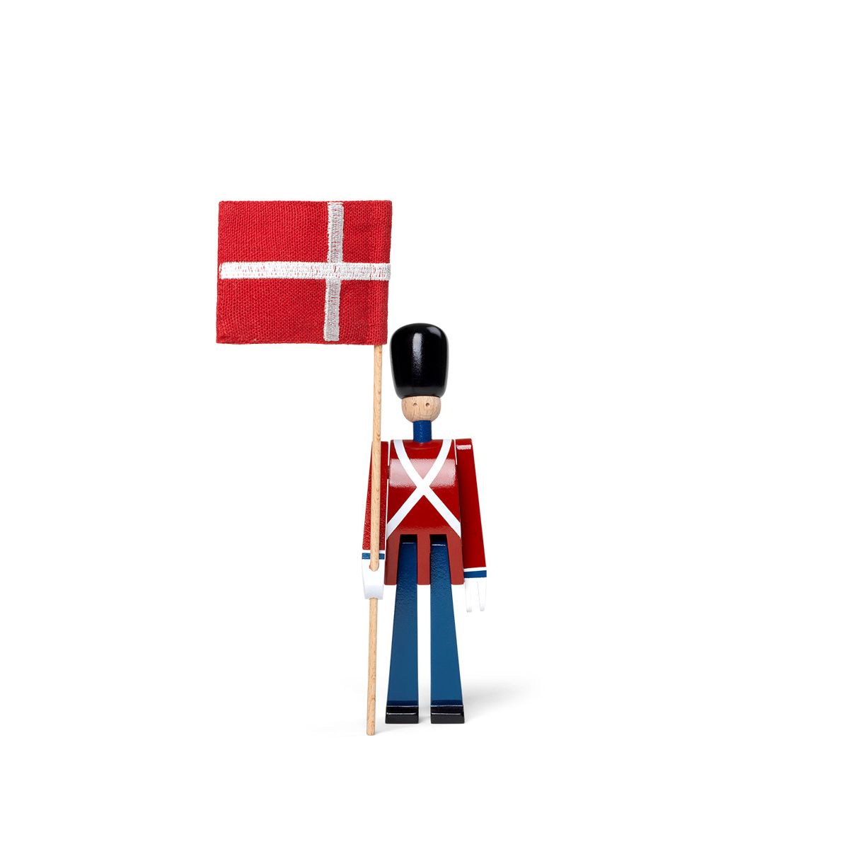 Fanebærer med tekstilflag, mini af Kay Bojesen