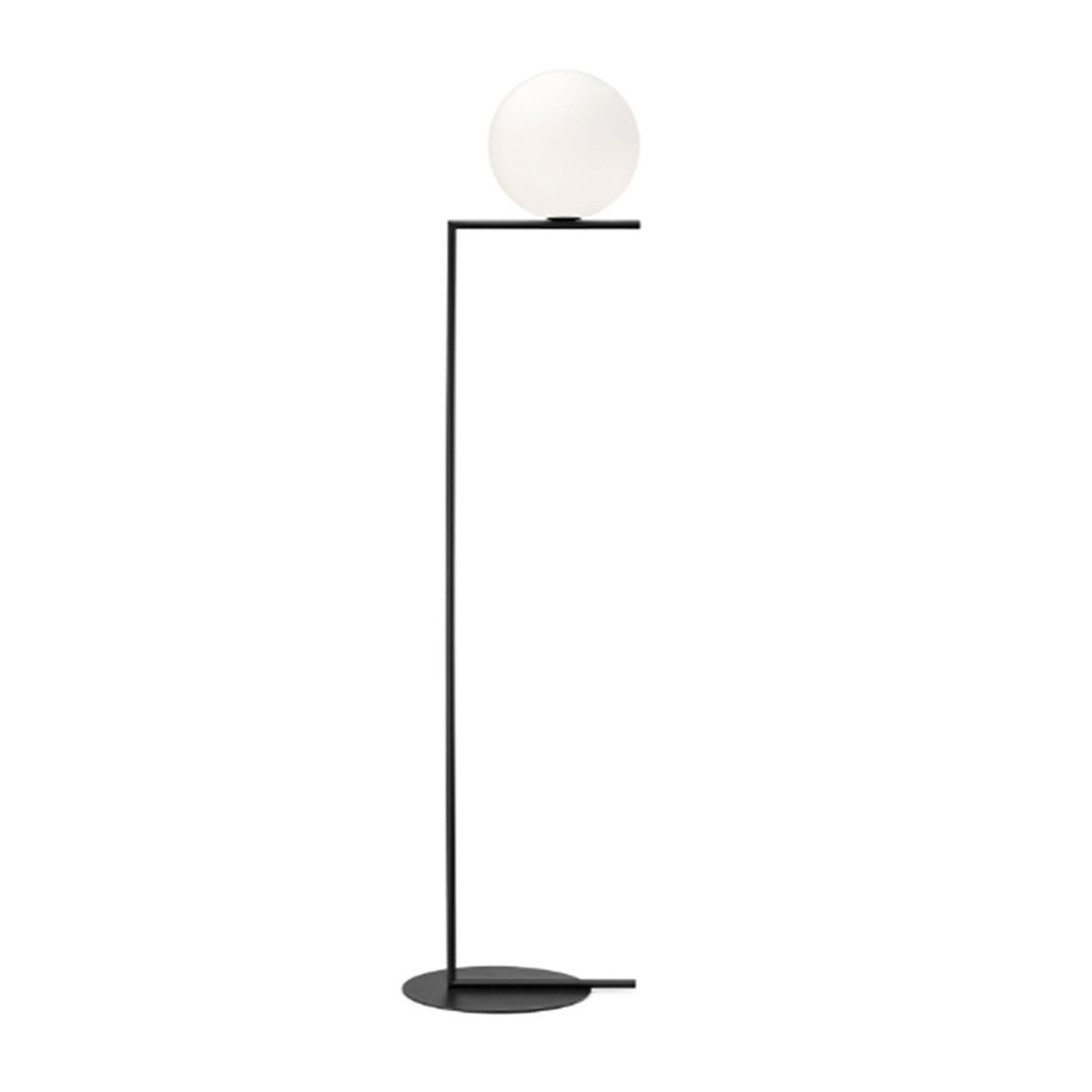 IC F2 gulvlampe fra Flos (Sort)