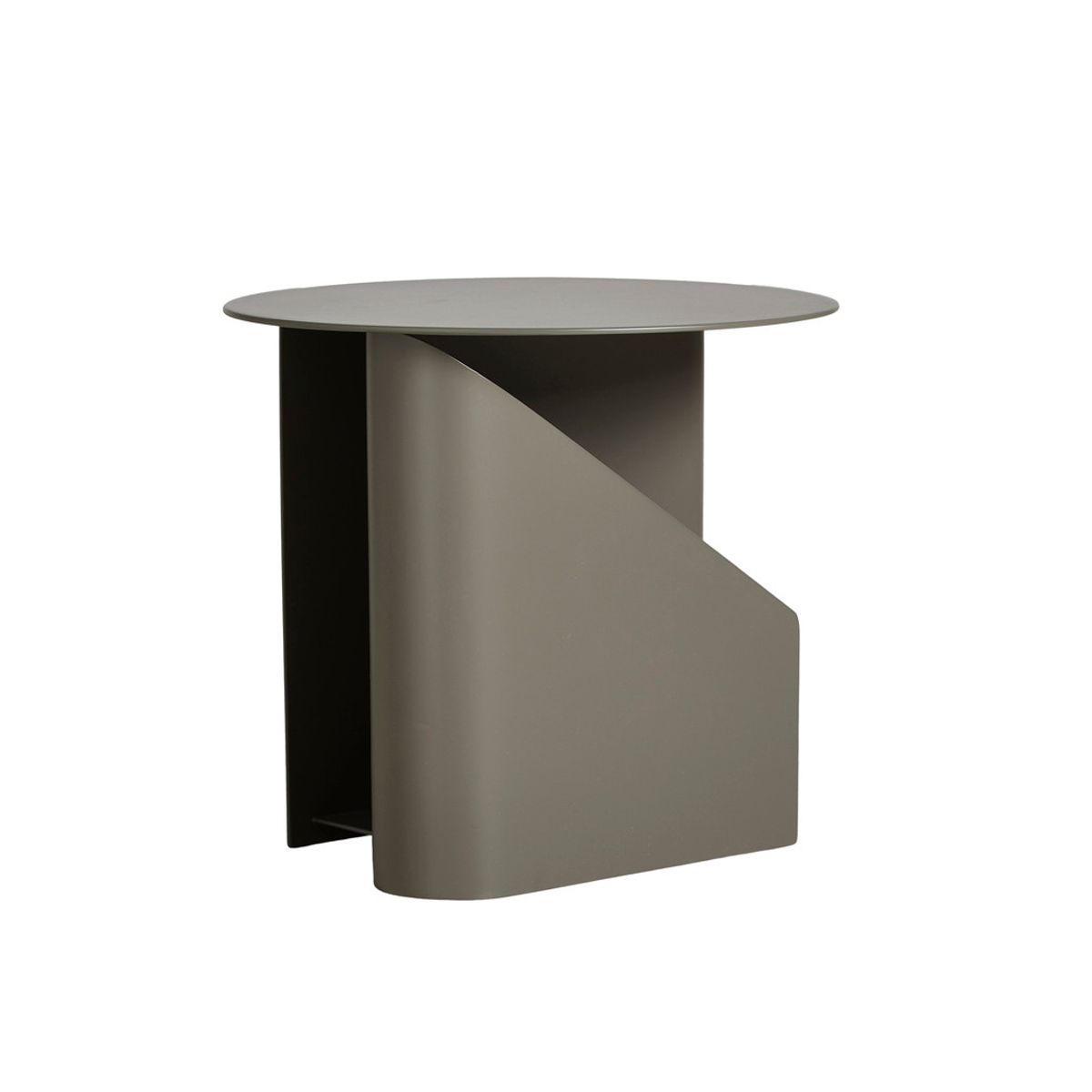 Sentrum Side Table fra Woud (Taupe)