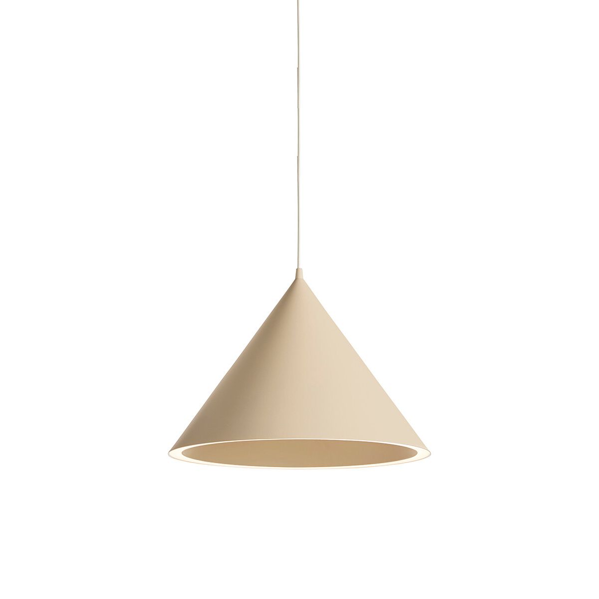 Annular Pendant fra Woud (Beige)