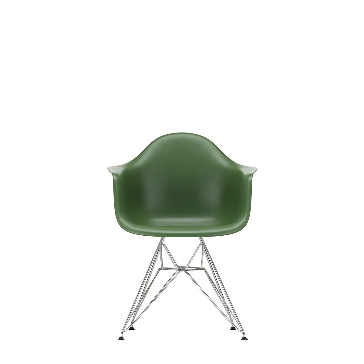 Eames Plastic Armchair DAR, forkromet fra Vitra (Forest)