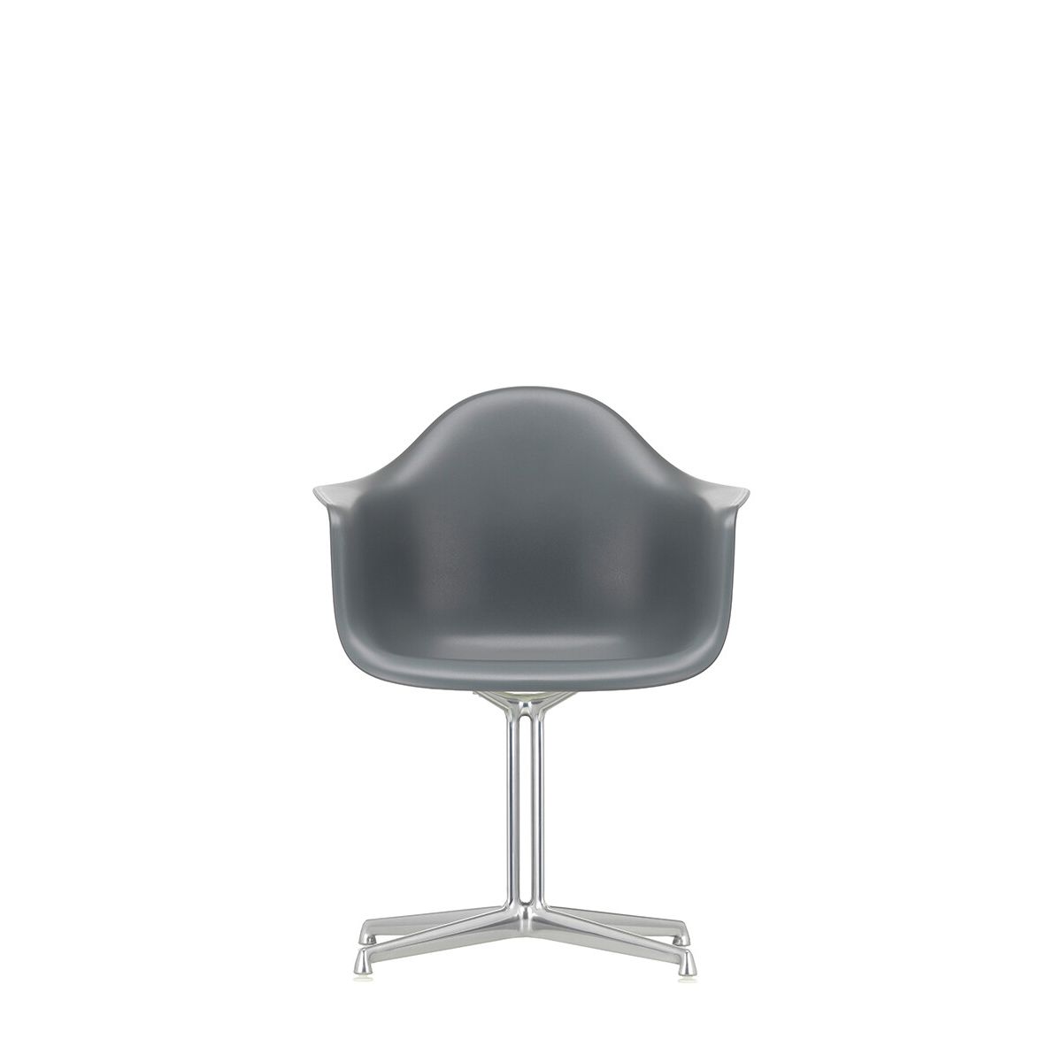 Eames Plastic Armchair DAL fra Vitra (Granite grey)