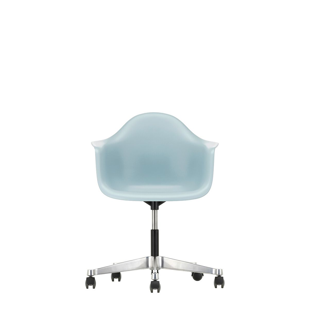 Eames Plastic Armchair PACC fra Vitra (Ice grey)