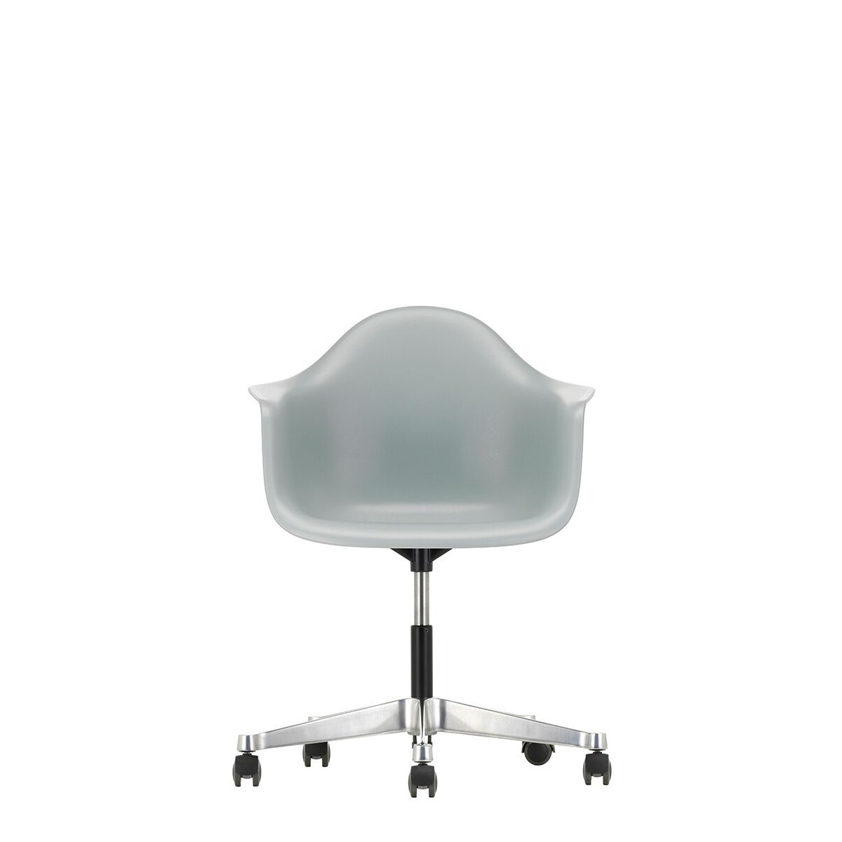 Eames Plastic Armchair PACC fra Vitra (Light grey)