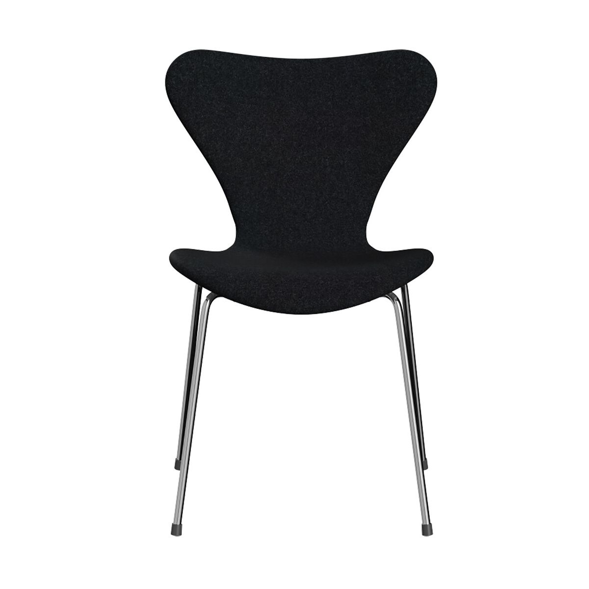 3107 Serie 7, fuldpolstret af Arne Jacobsen (Divina MD, 193 Sort)