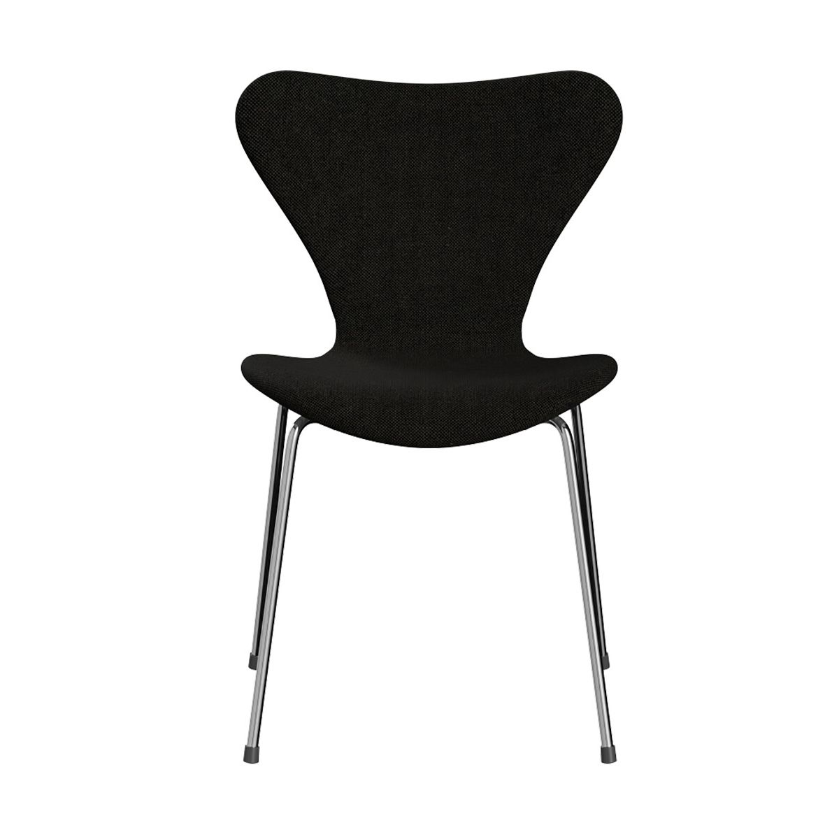 3107 Serie 7, fuldpolstret af Arne Jacobsen (Hallingdal, 173 Sort/grå)