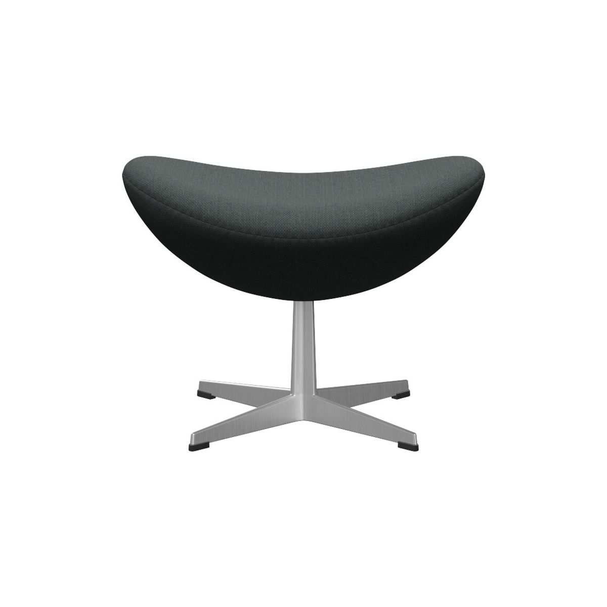 3127 Fodskammel til Ægget af Arne Jacobsen (Fiord, 171 Mid Grey/Dark Grey)