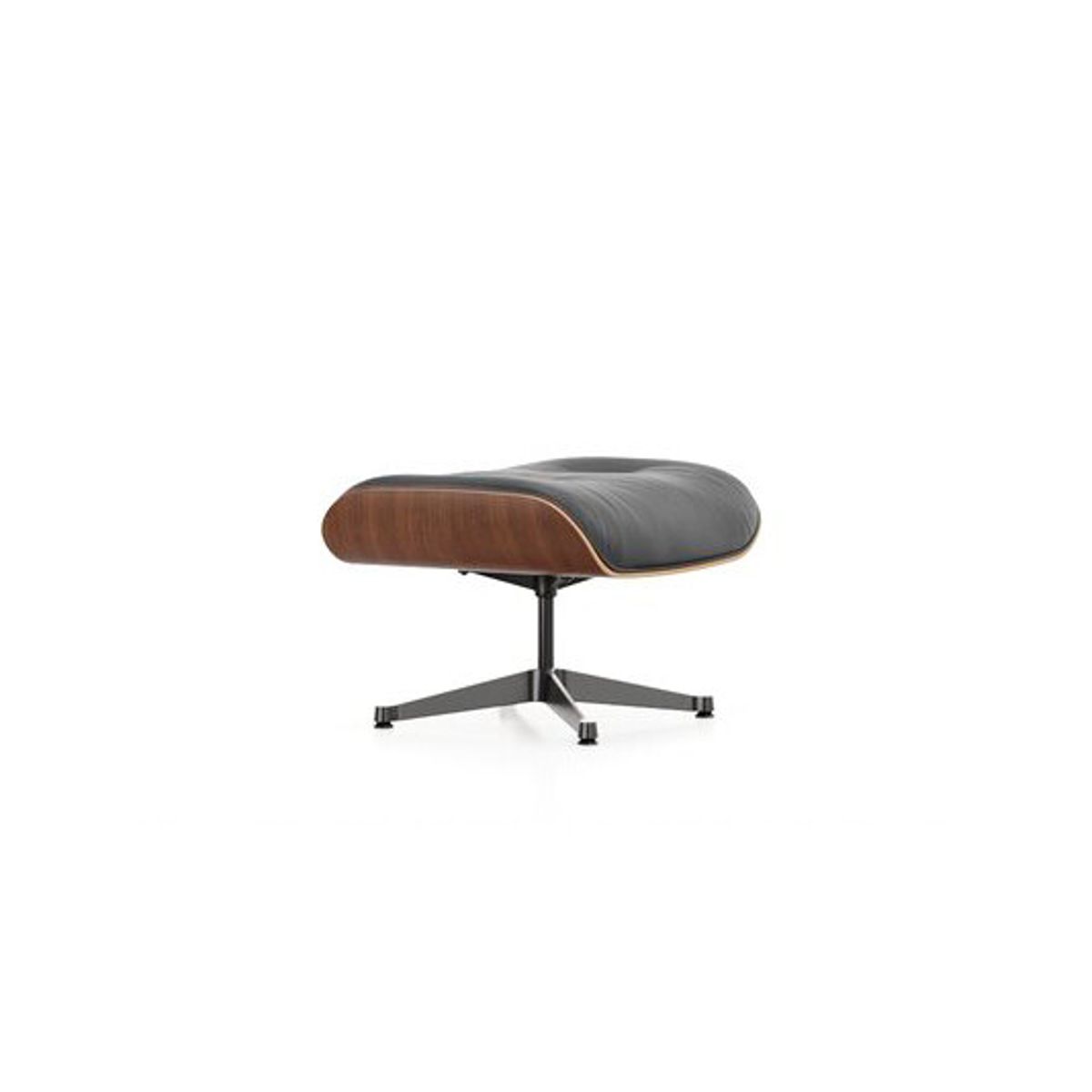 Eames Lounge Chair Fodskammel fra Vitra (Mørk valnød)