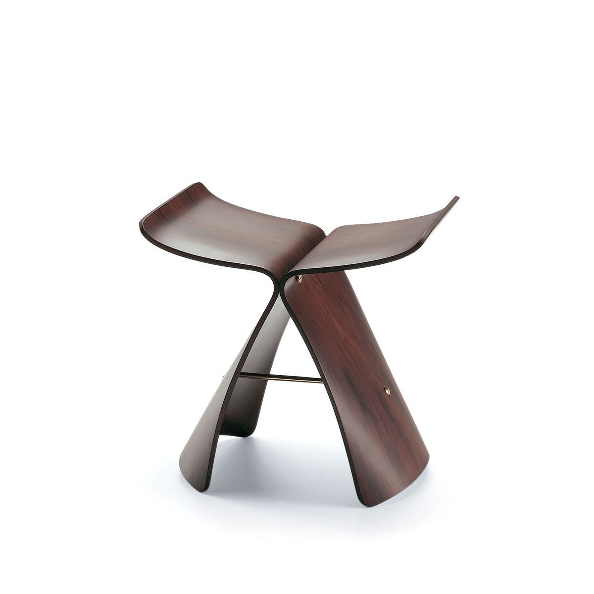 Butterfly Stool, palisander fra Vitra