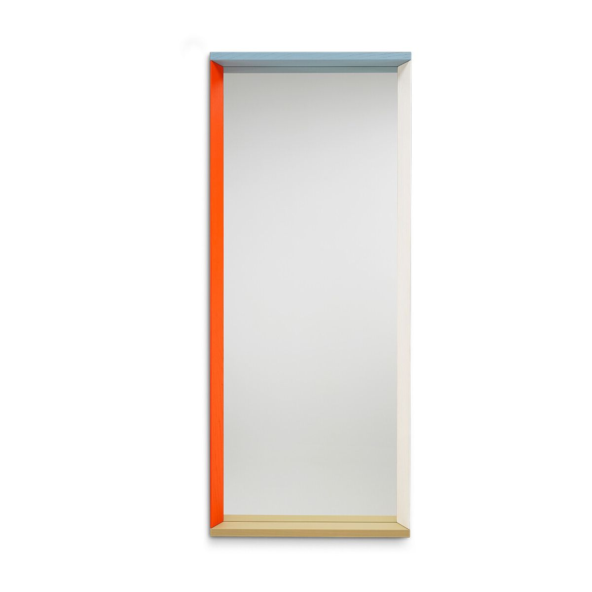 Colour Frame Mirror, large fra Vitra (Blue / Orange)