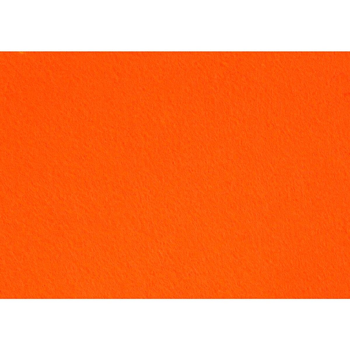 Hobbyfilt, 21x30 cm, orange, 10 ark