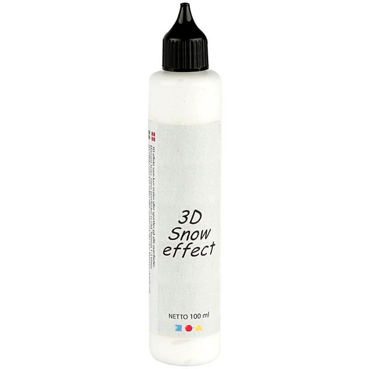 3D Snow effect - Strukturpasta med mat sne-look, 100 ml