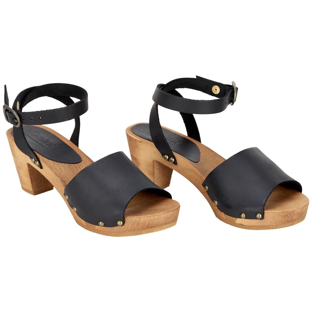 Sanita Yara Flex Sandal Sort, Størrelse: 42, Dame