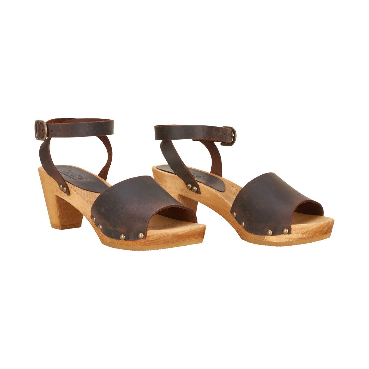 Sanita Yara Flex Sandal Brun, Størrelse: 36, Dame