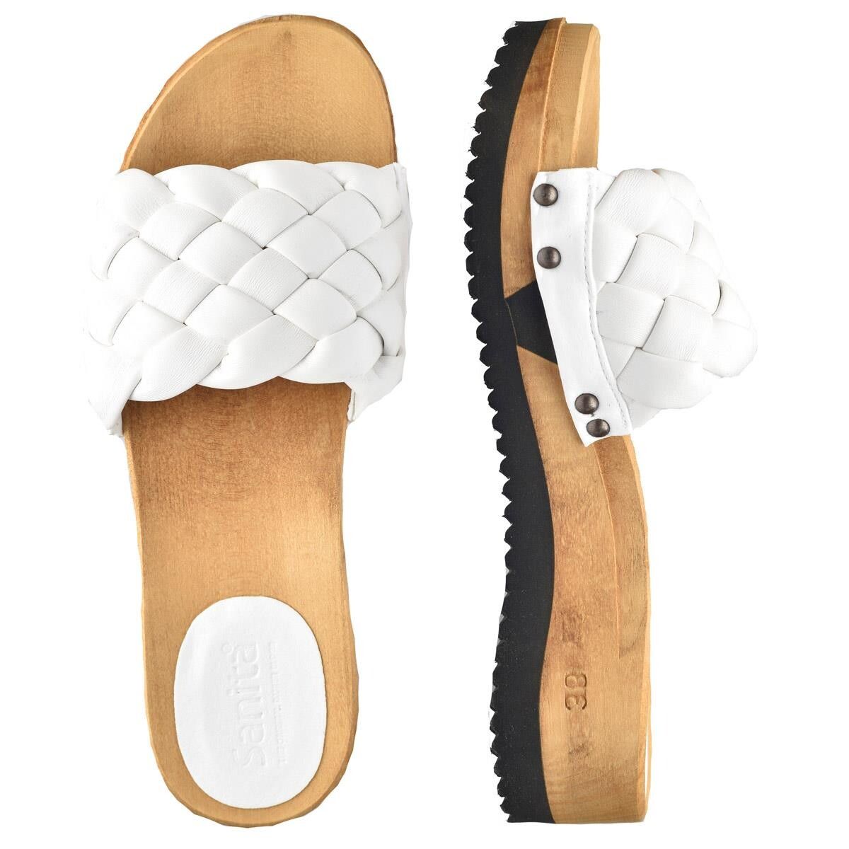 Sanita Vola Flex Sandal Hvid, Størrelse: 40, Dame