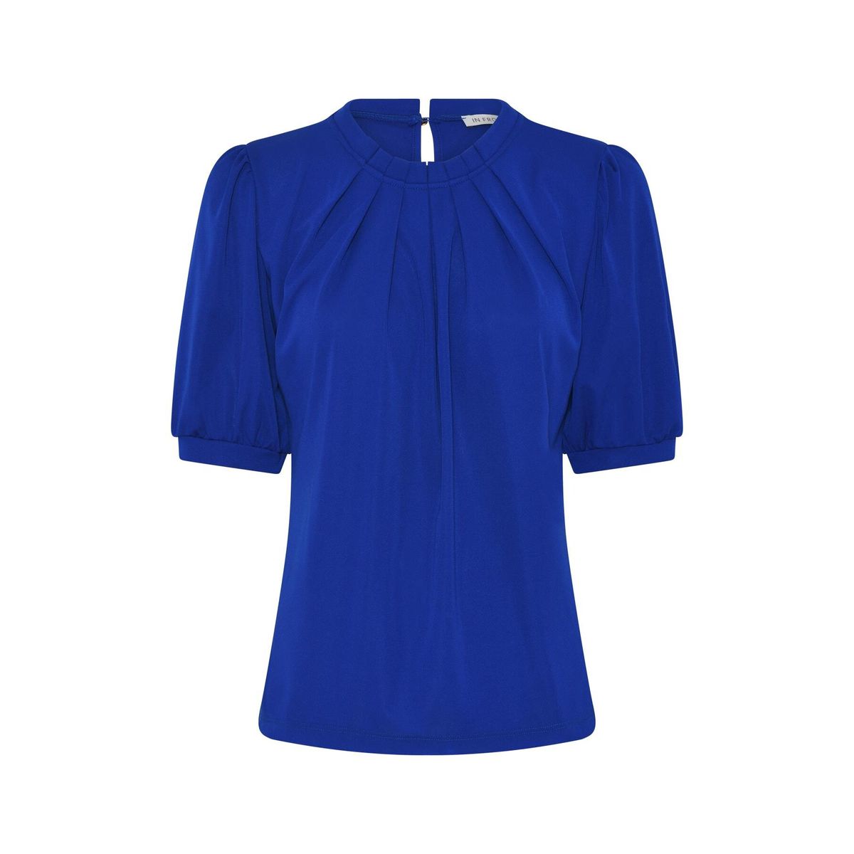 IN FRONT Grazia Bluse, Farve: Royal Blue, Størrelse: M, Dame