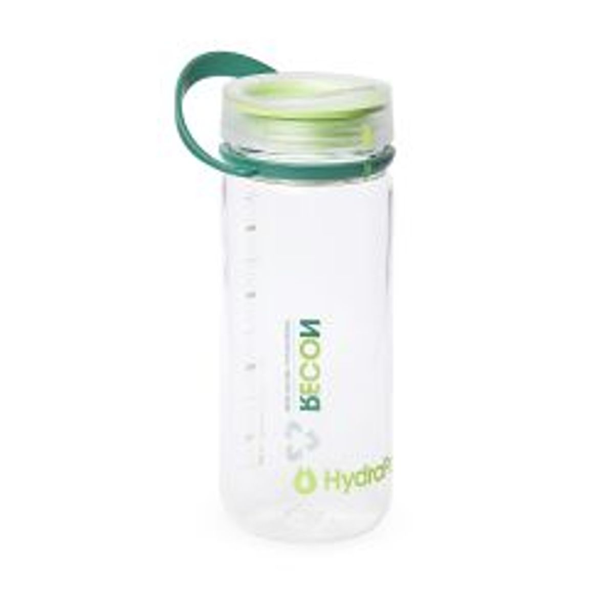 Hydrapak Recon 500 Ml, Clear/evergreen & Lime - Drikkeflaske