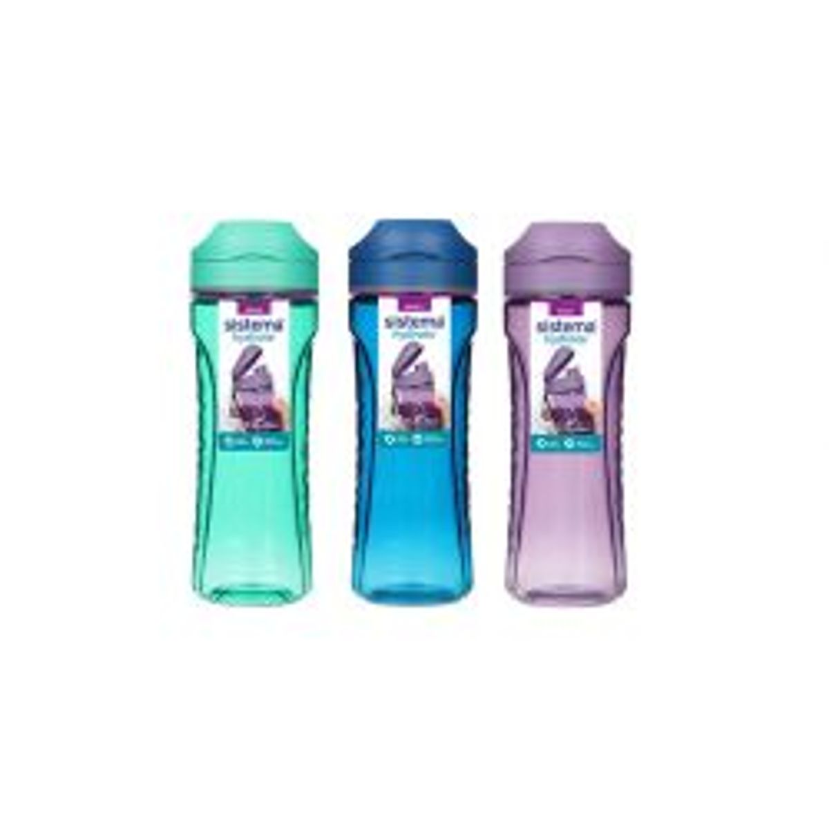 Sistema Tritan Swift Bottle 600ml - Lilla - Drikkeflaske