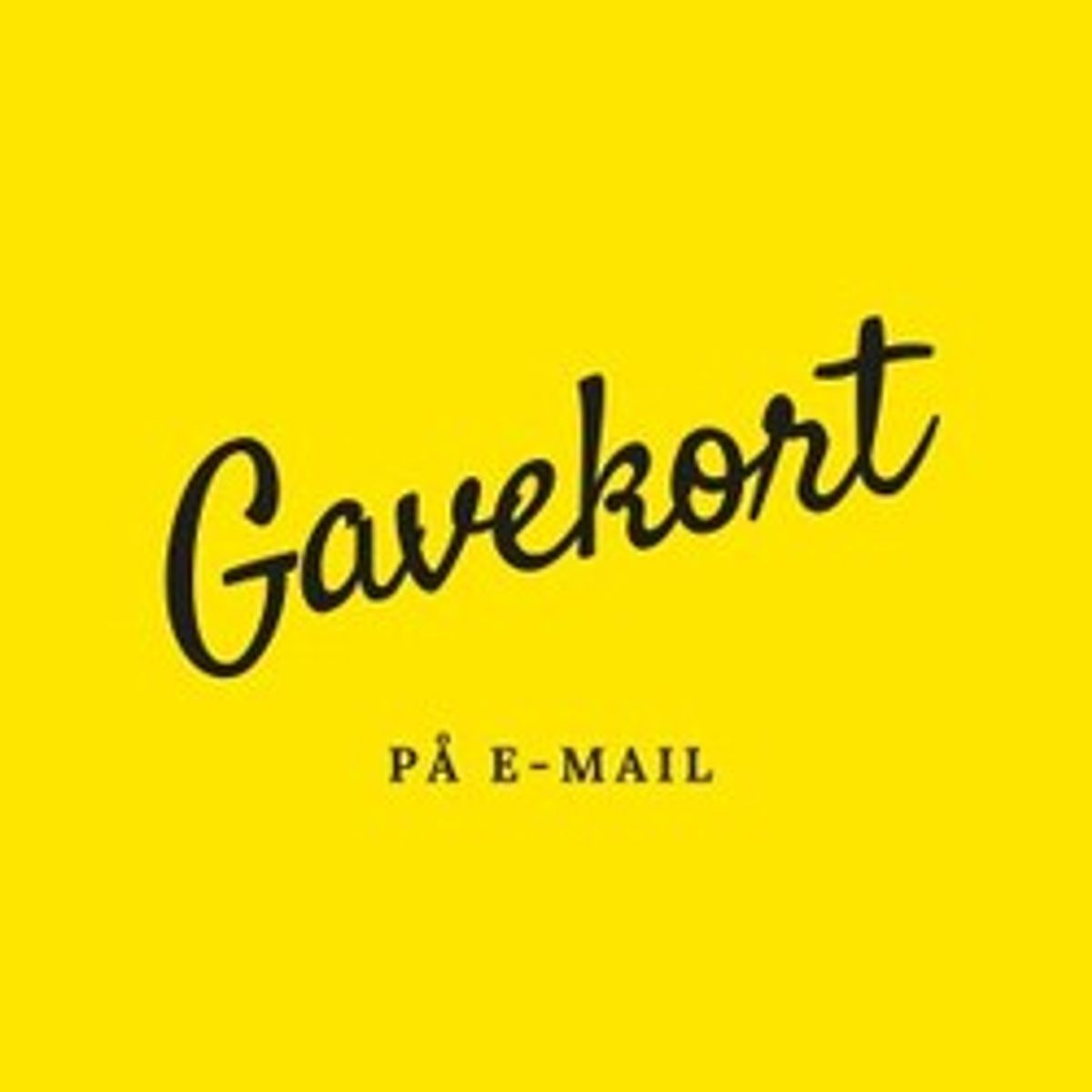 Gavekort