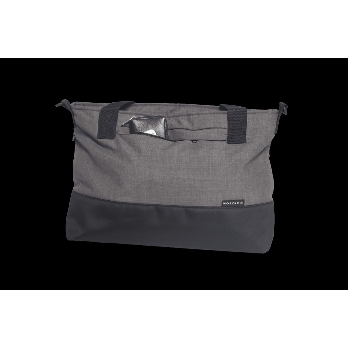 Basson Baby Nordic Pusletaske - Dark Grey Melange