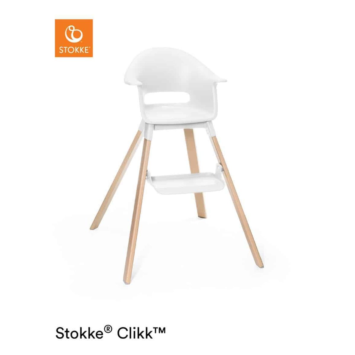 Stokke ® Clikkâ¢ Højstol - Hvid