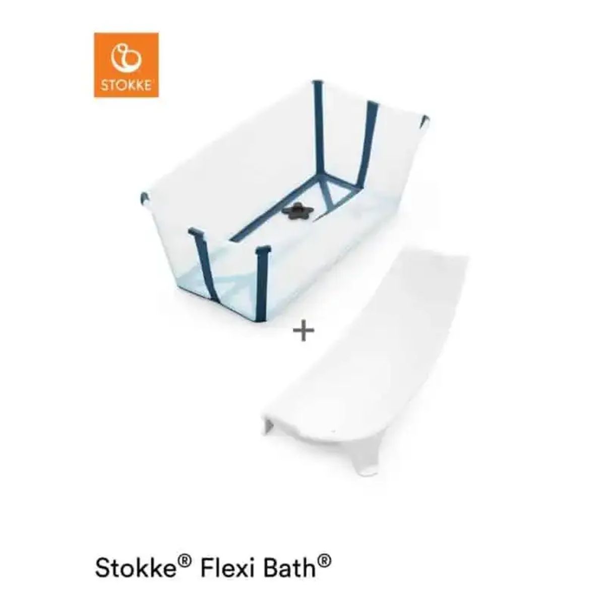 Stokke ® Flexi Bath ® sampak - transparent/blå