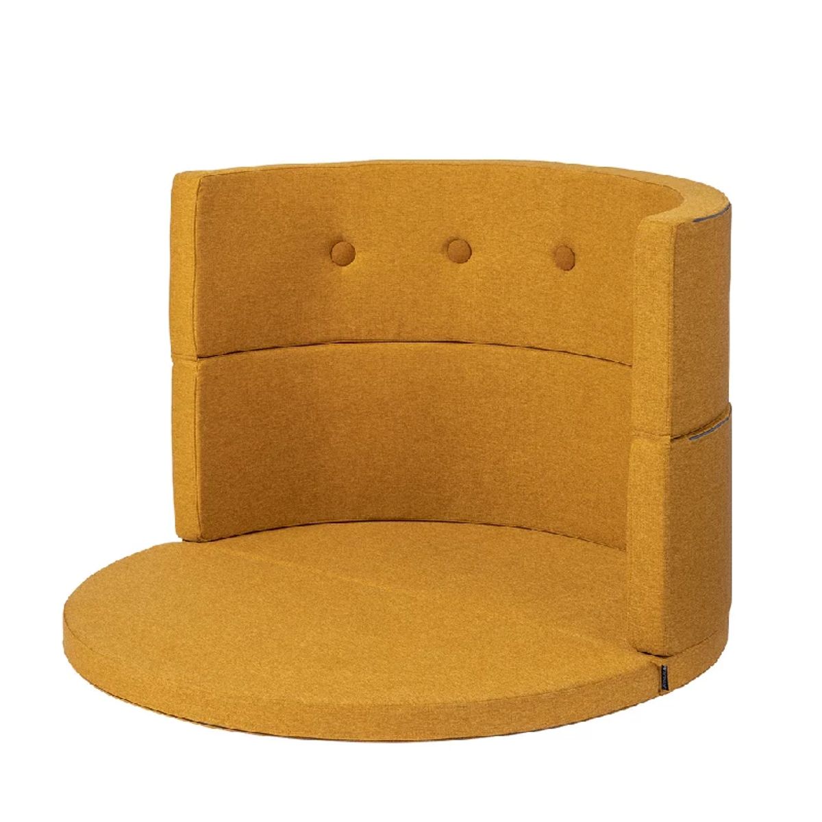 by Klipklap Play Fold - Circle - Flere Farver - Mustard w. Mustard