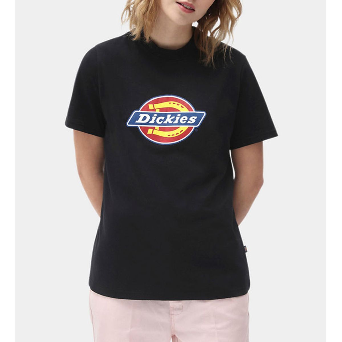 Dickies T-shirt - Icon Logo - Sort m. Logo