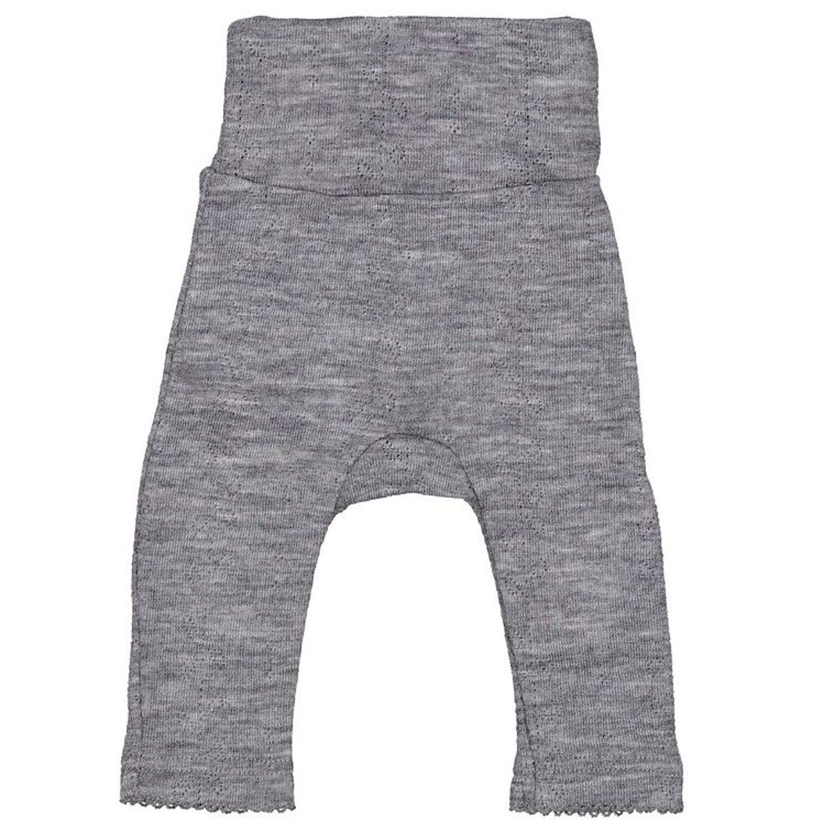 MarMar Bukser - Uld - Pointelle - Piva - Grey Melange