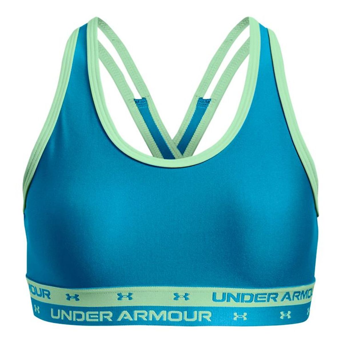 Under Armour Top - Crossback Solid - Radar Blue