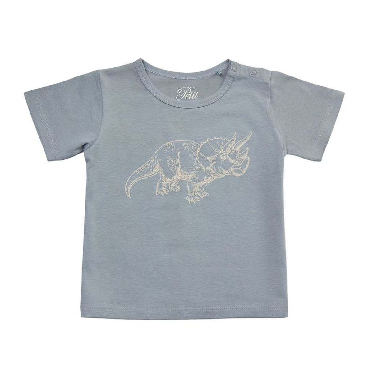 Petit by Sofie Schnoor T-Shirt - Dusty Blue m. Dino