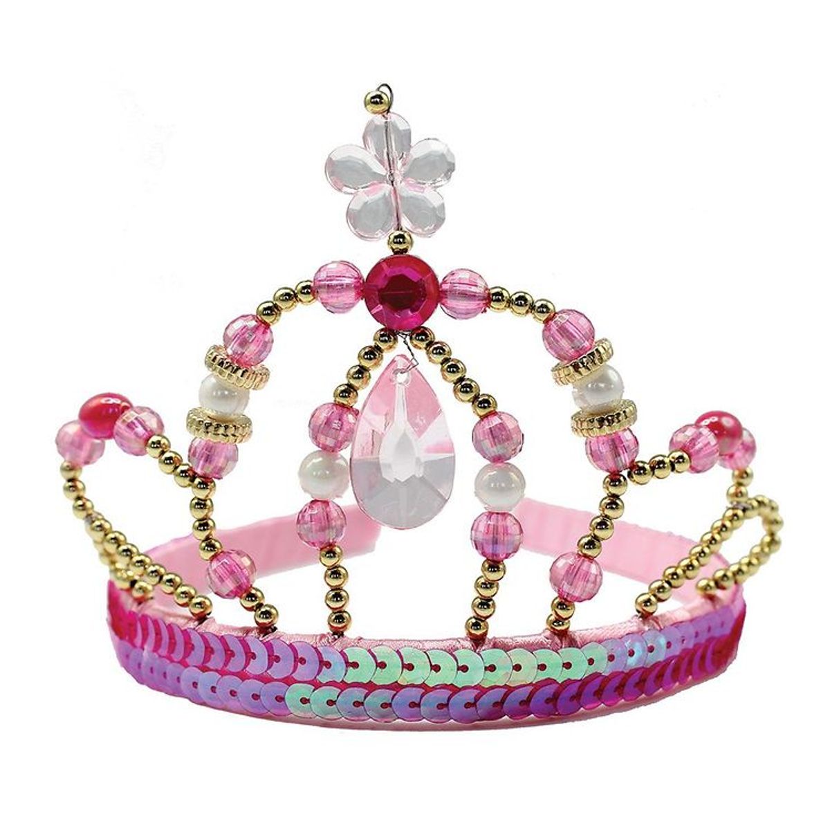 Great Pretenders Udklædning - Fairy Princess Tiara - Pink