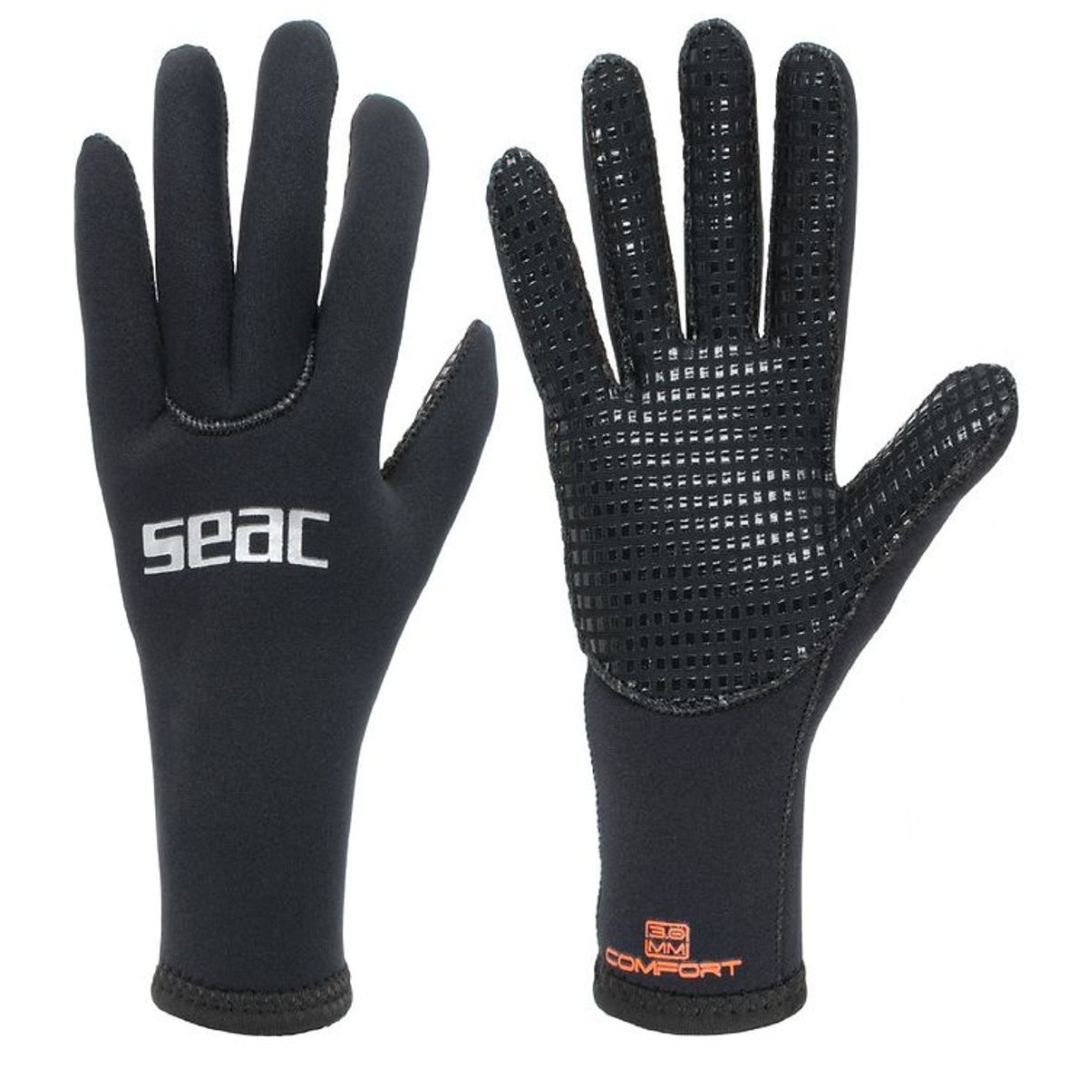 Seac Handsker - Comfort Gloves 3 mm - Sort