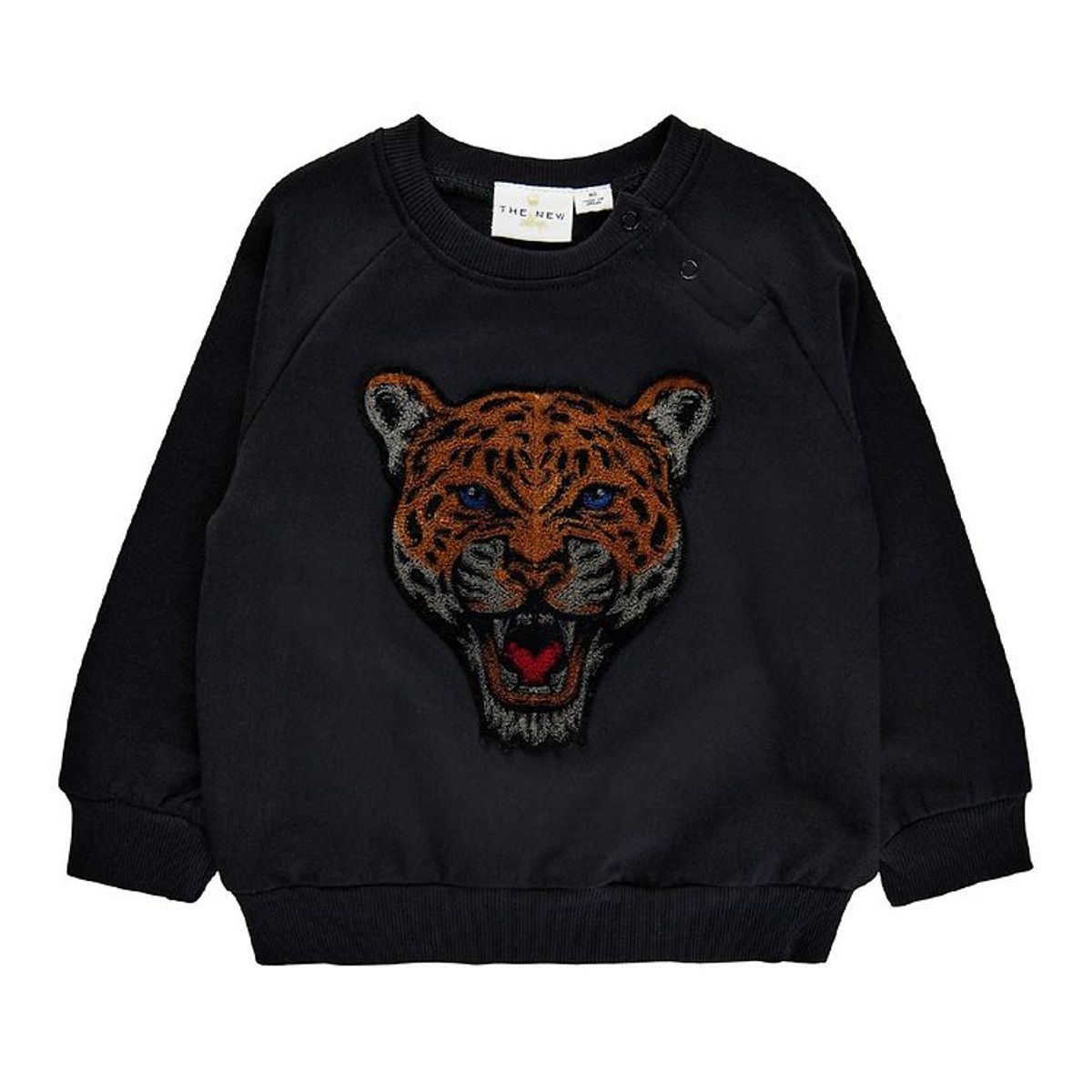 The New Siblings Sweatshirt - TnsDombat - Sort m. Leopard