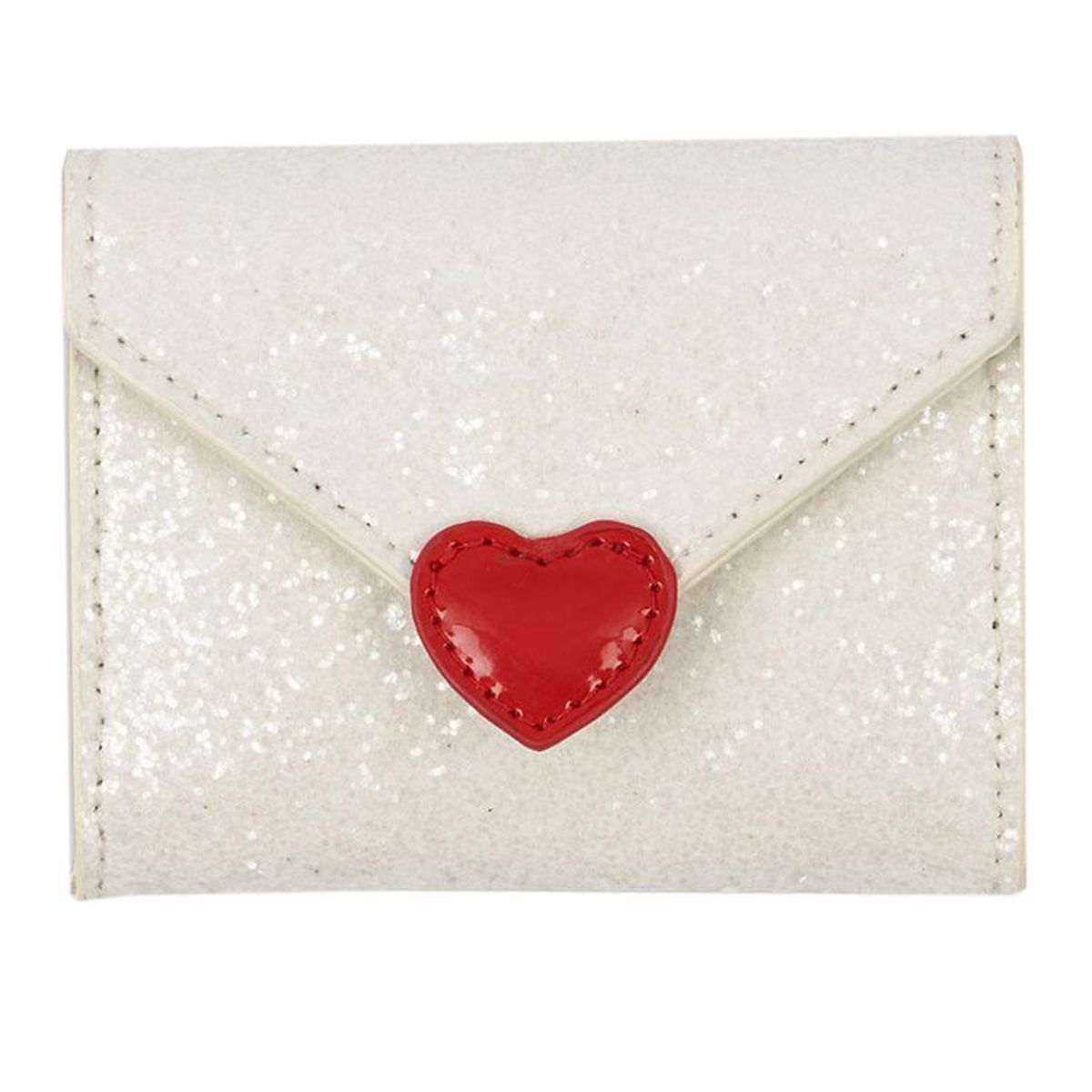 Konges Sløjd Pung - Love Letter Wallet - Cream Glitter