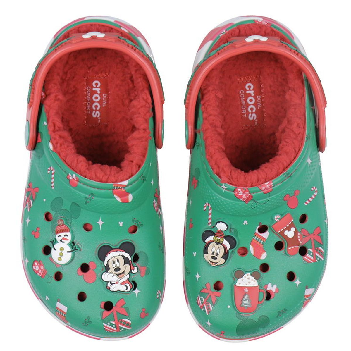 Crocs Sandaler m. For - Mickey Xmas Lined Classic Clog K - Multi